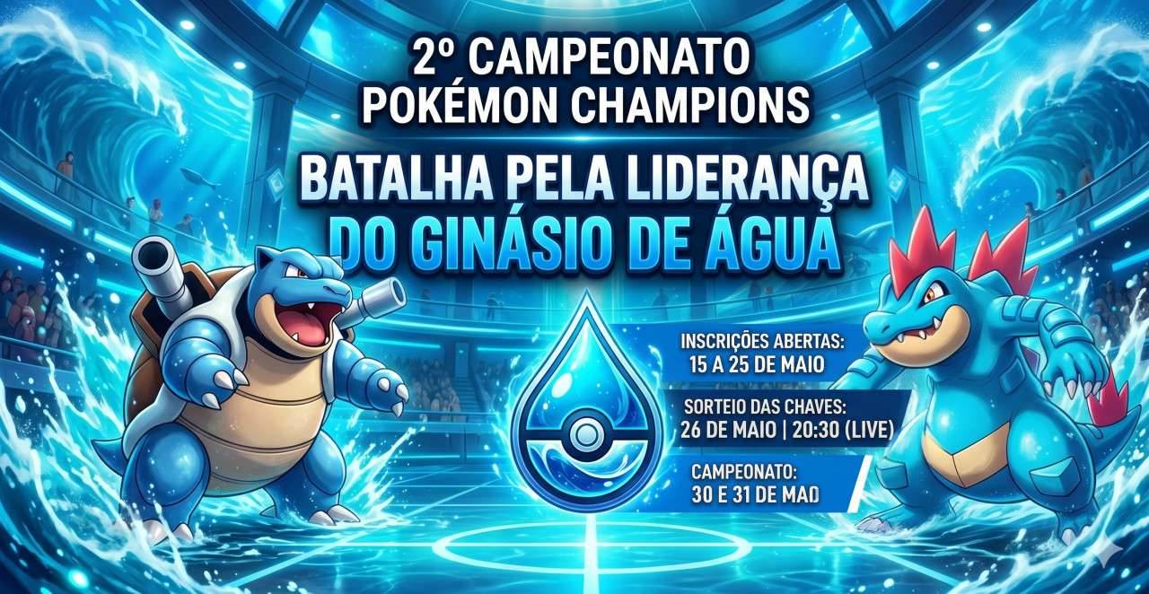 Foto do Evento com um título grande escrito